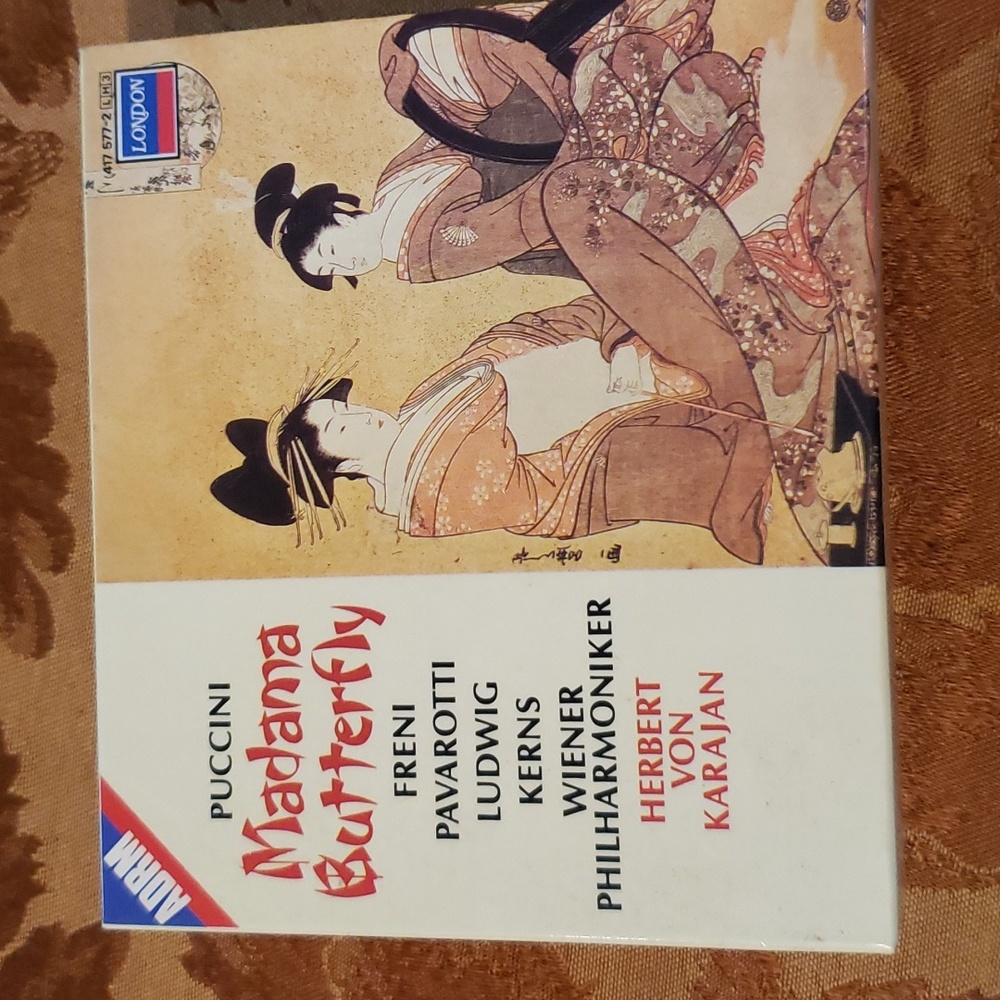 Madama Butterfly 3 CD Lot w Booklet